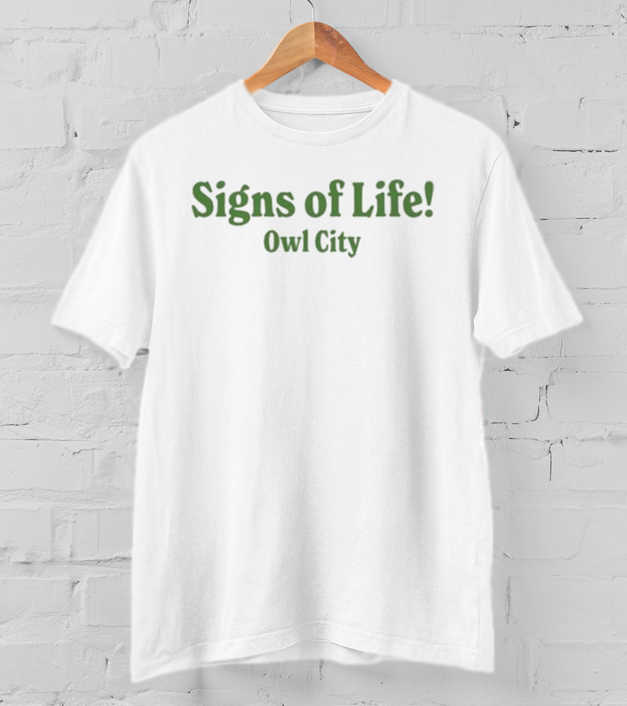 Owl City Signs Of Life Music T-Shirt