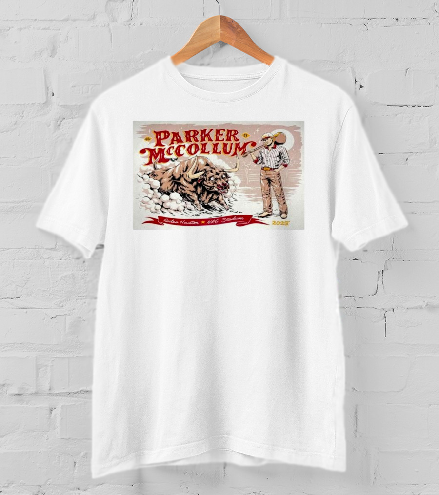 Parker McCollum Rodeo Houston NRG Stadium 2025 T-Shirt