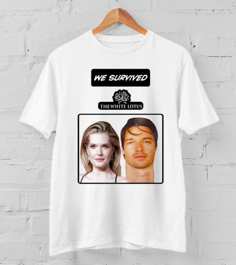 We Survived The White Lotus Patrick Schwarzenegger T-Shirt
