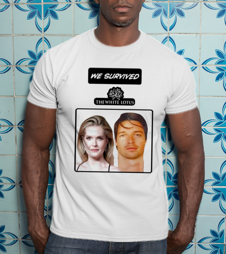 We Survived The White Lotus Patrick Schwarzenegger T-Shirt