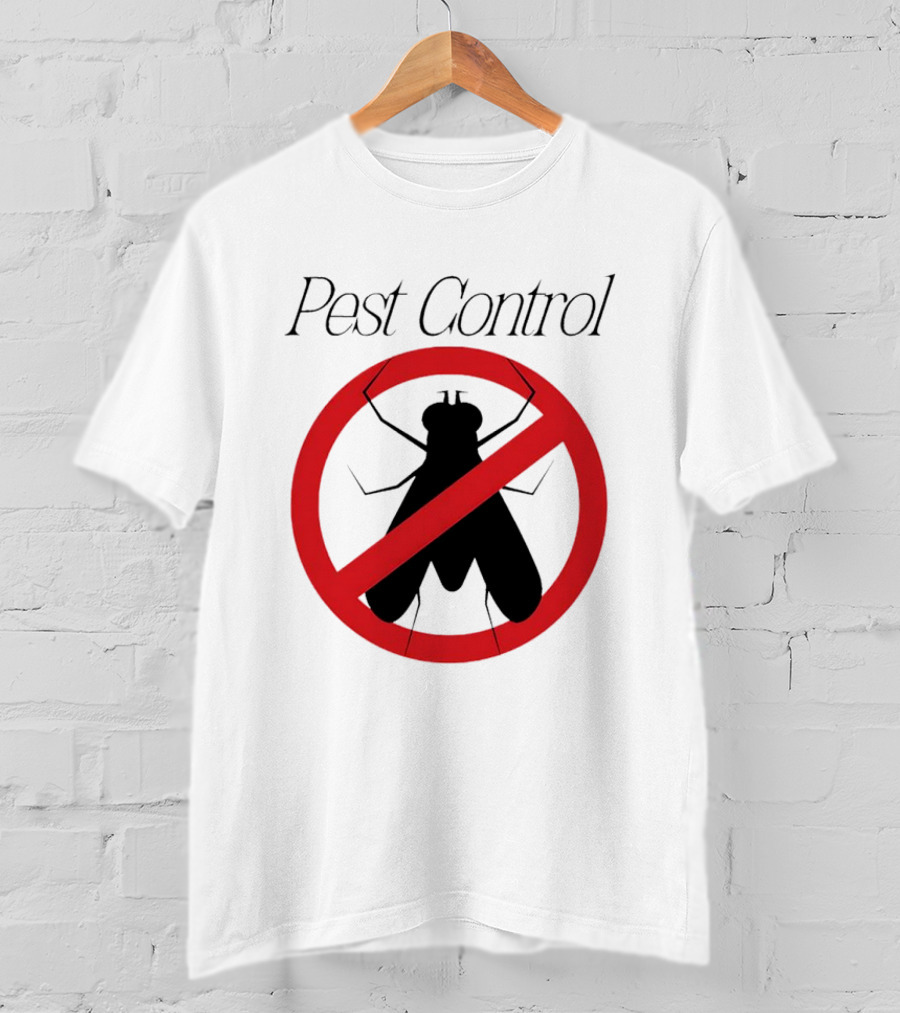 Ghostbusters Pest Control Logo Design T-Shirt