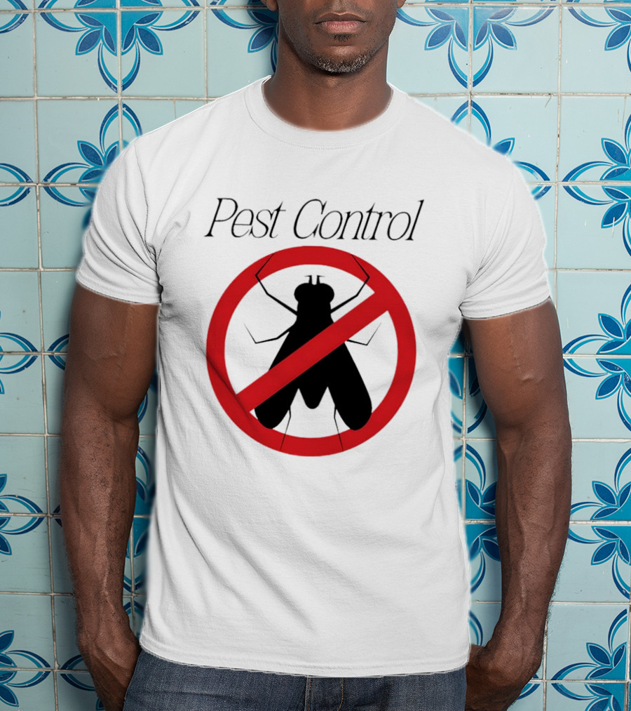 Ghostbusters Pest Control Logo Design T-Shirt