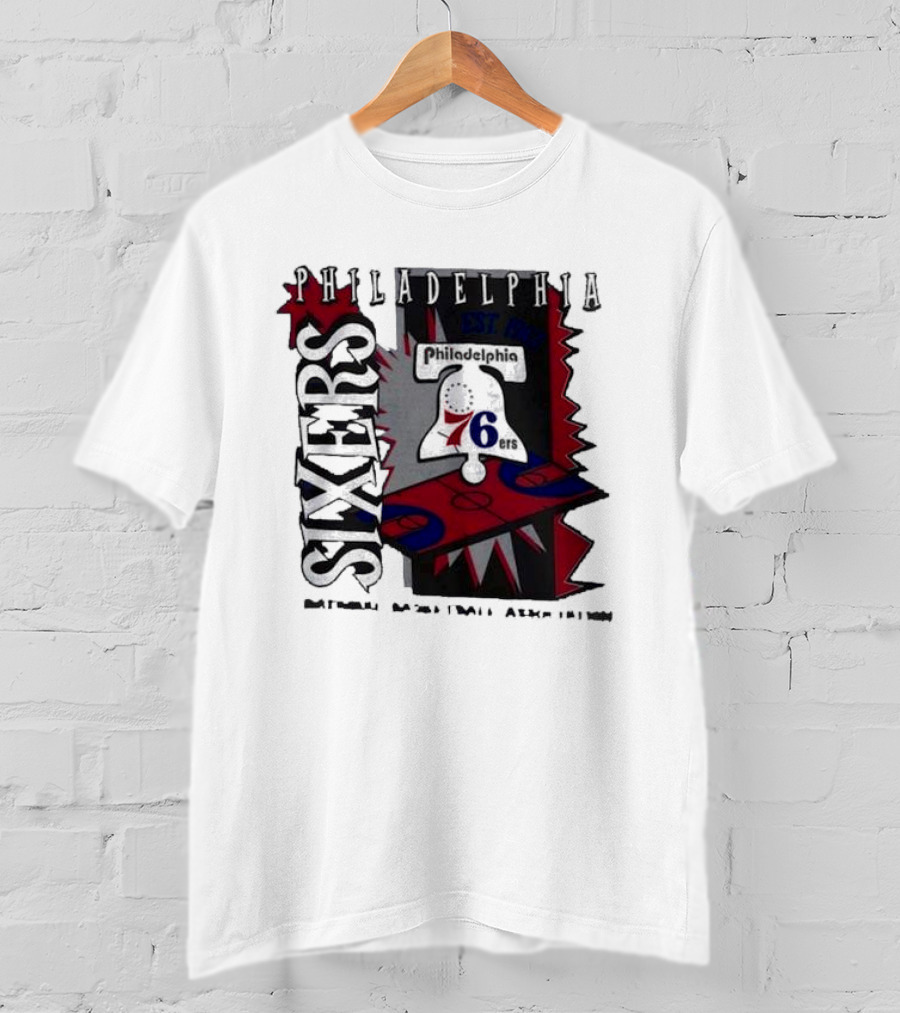 Philadelphia Sixers 1776 Basketball Association T-Shirt