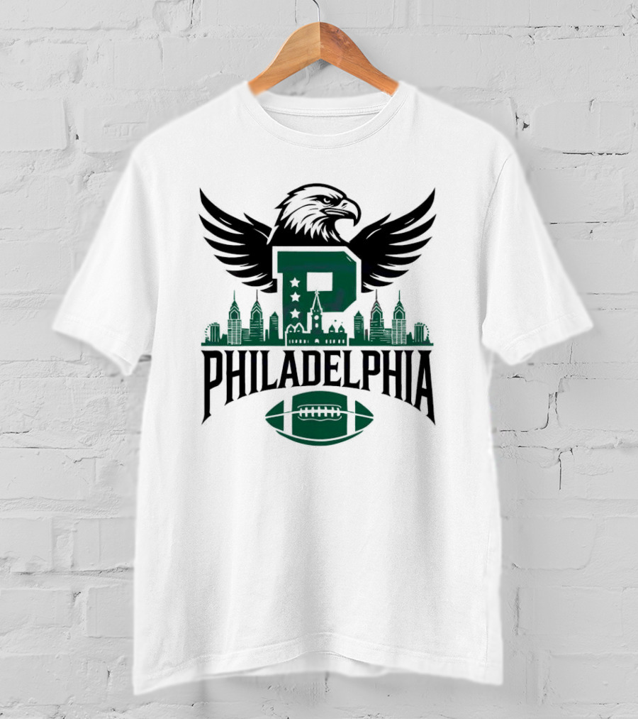 Philadelphia Skyline Football Team P Mascot 2025 T-Shirt
