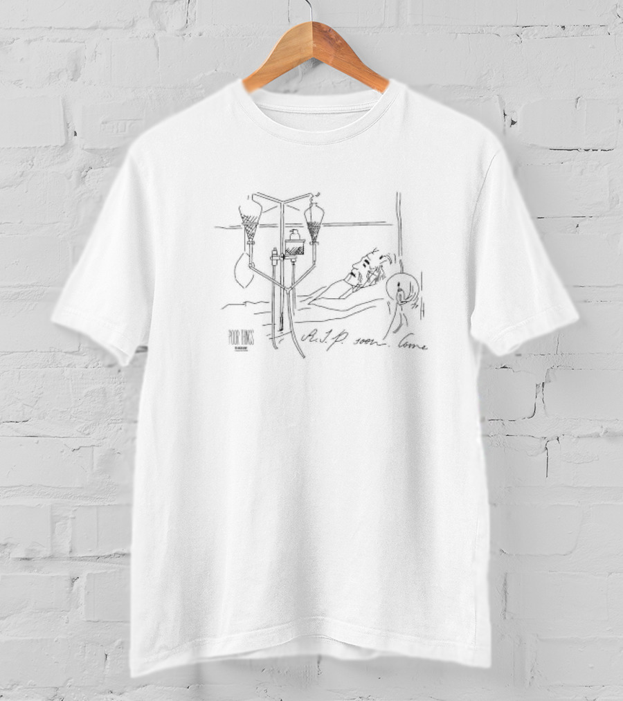 Poor Things Godwin Rip Joon Come Paw Print T-Shirt