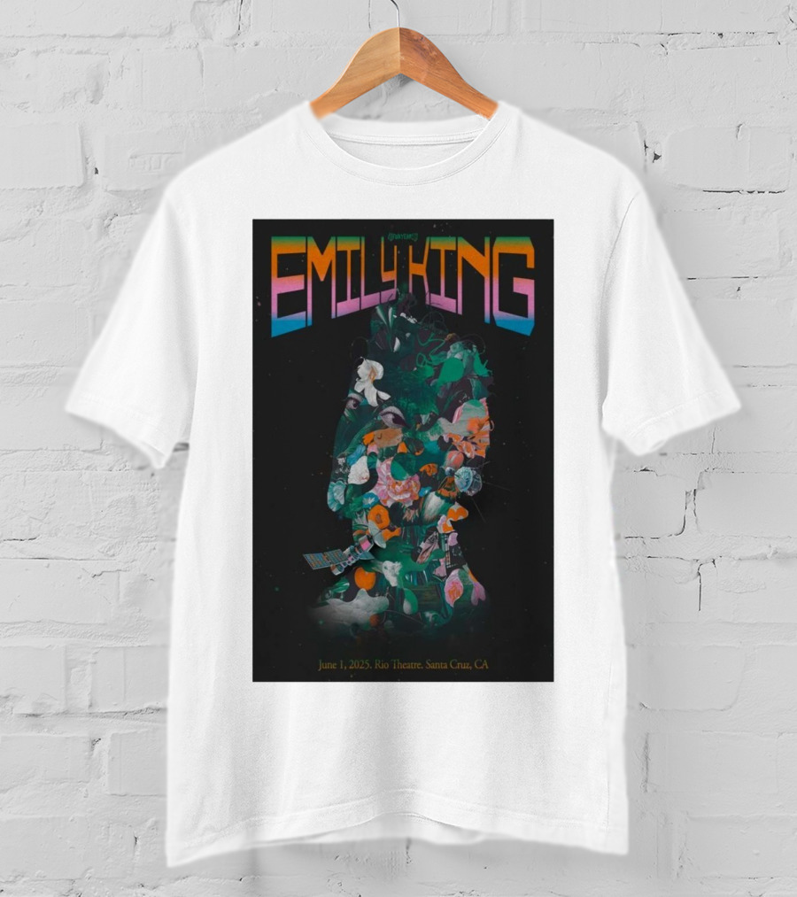 Emily King June 1 2025 Rio Theatre Santa Cruz CA Concert T-Shirt