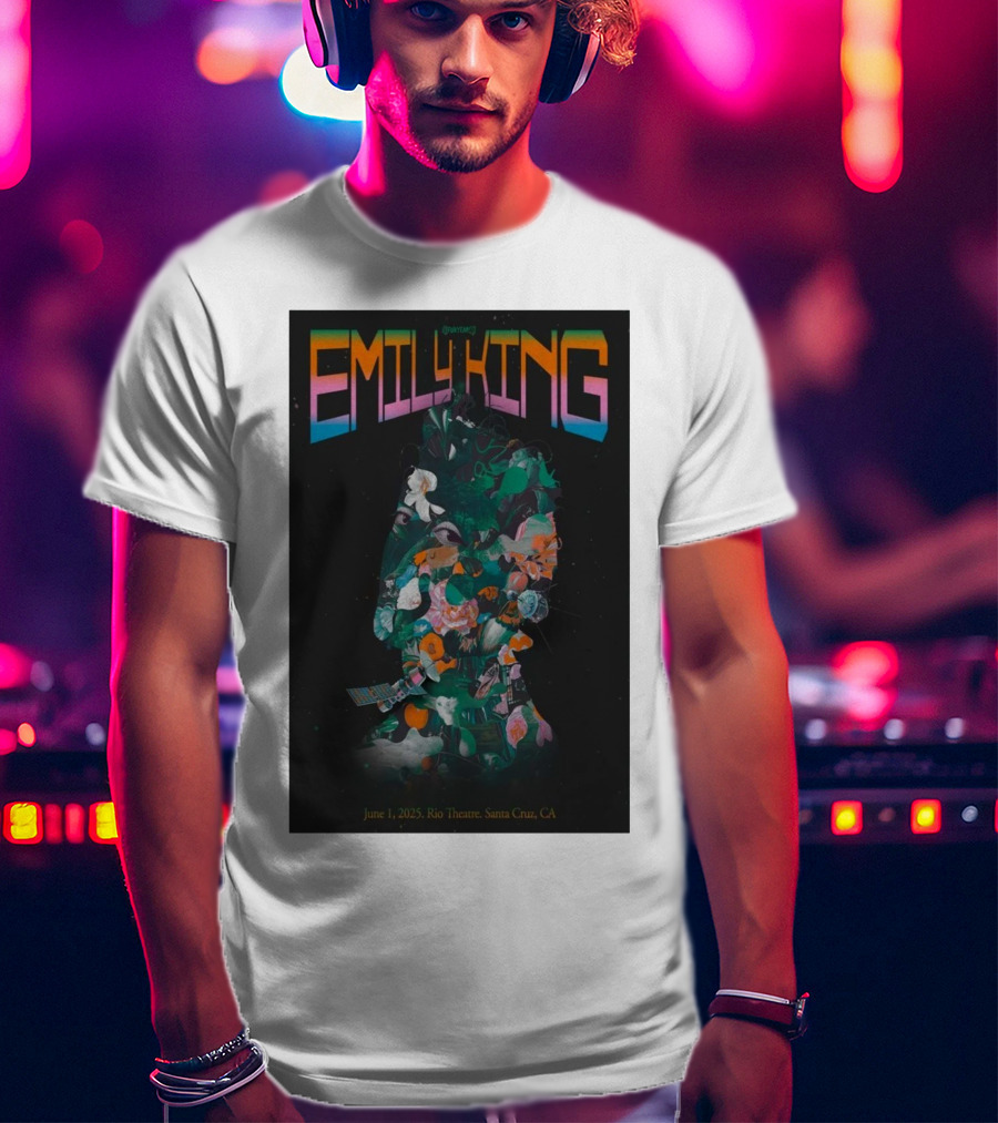 Emily King June 1 2025 Rio Theatre Santa Cruz CA Concert T-Shirt
