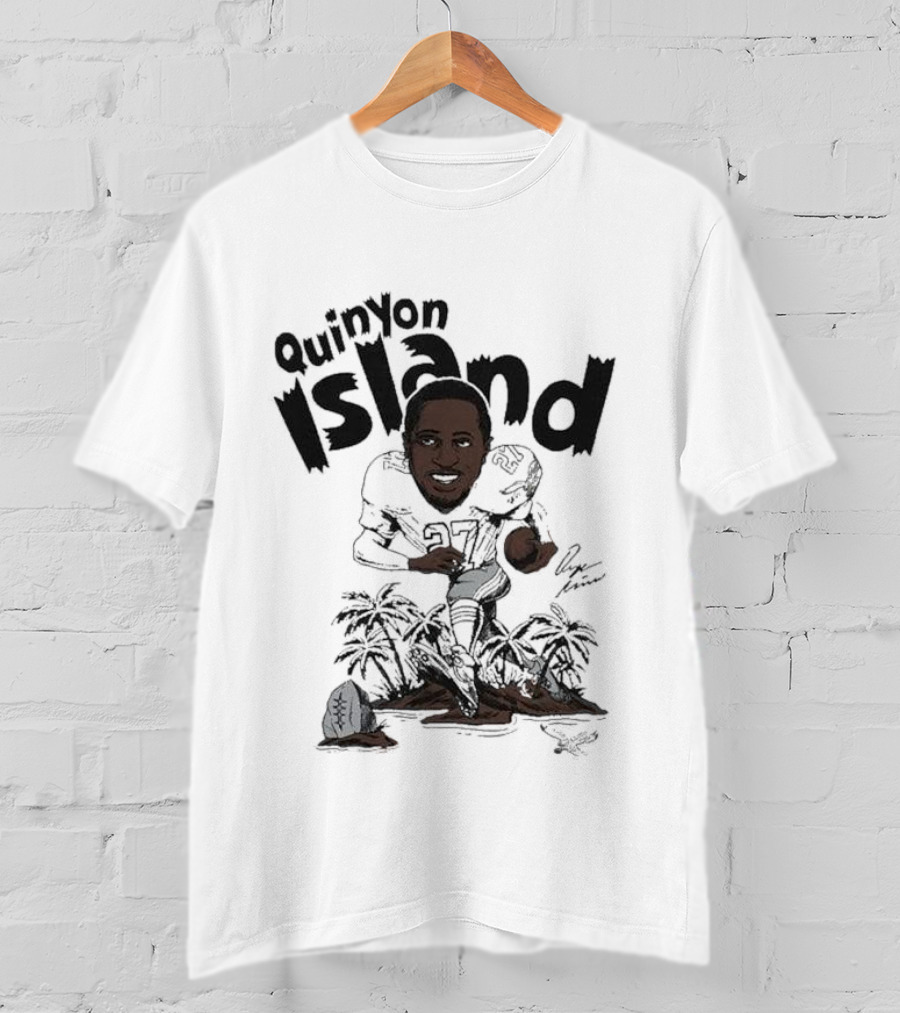 Quinyon Island Mitchell Kelly Green Philadelphia Eagles Player Tri-Blend T-Shirt