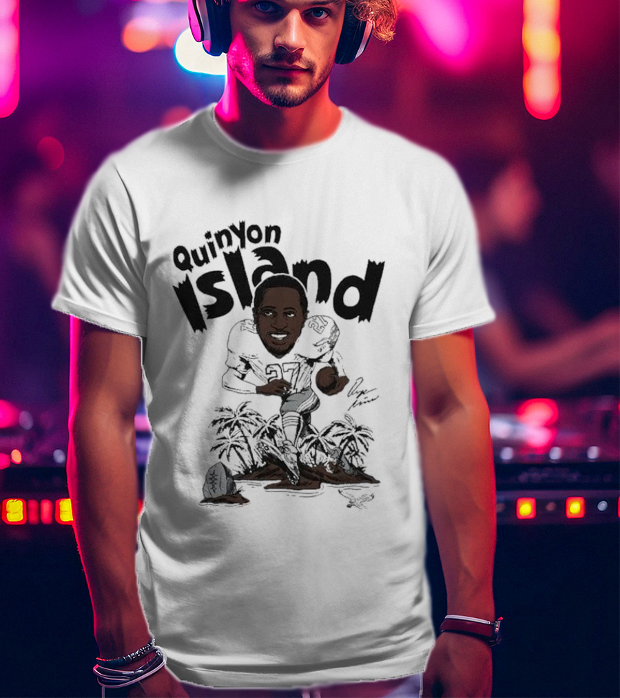 Quinyon Island Mitchell Kelly Green Philadelphia Eagles Player Tri-Blend T-Shirt