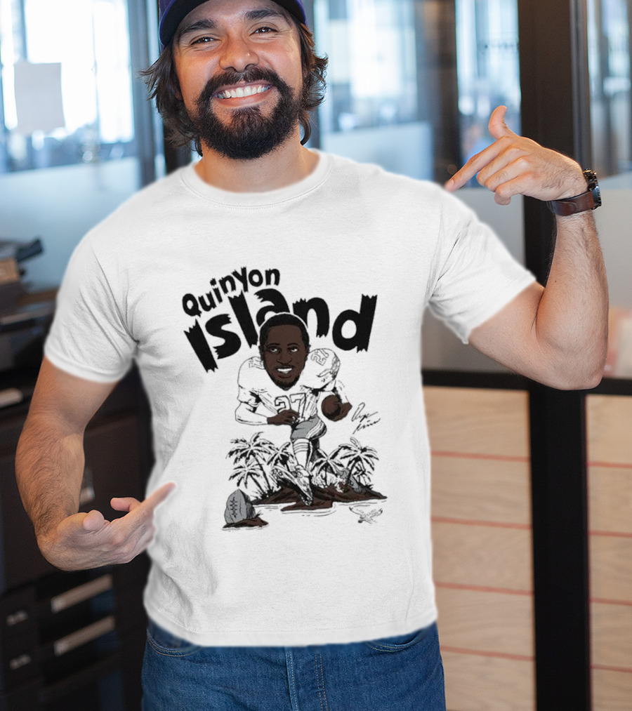 Quinyon Island Mitchell Kelly Green Philadelphia Eagles Player Tri-Blend T-Shirt