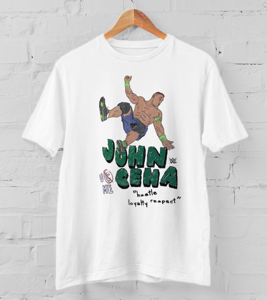 Ripple Junction WWE John Cena U Can’t See Me Hustle Loyalty Respect 2025 T-Shirt