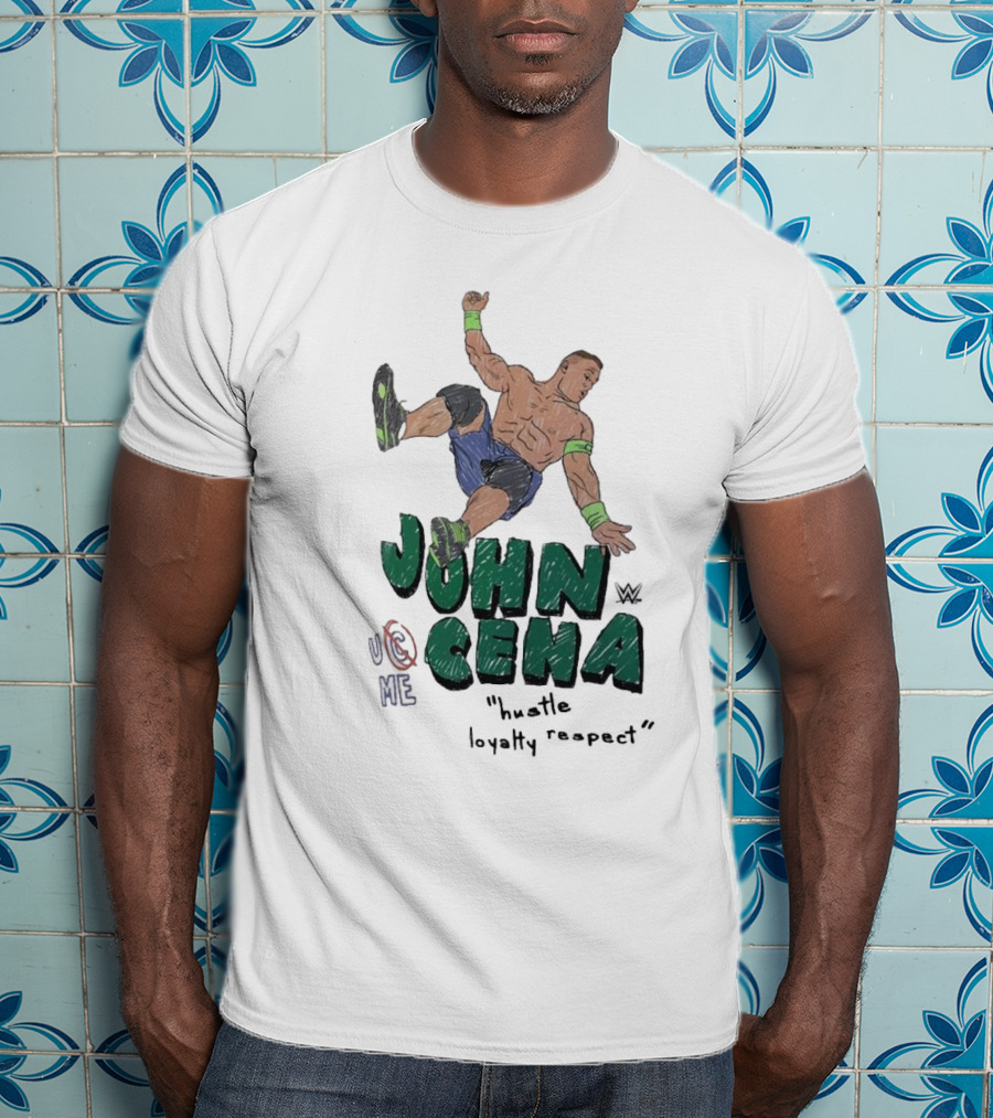 Ripple Junction WWE John Cena U Can’t See Me Hustle Loyalty Respect 2025 T-Shirt