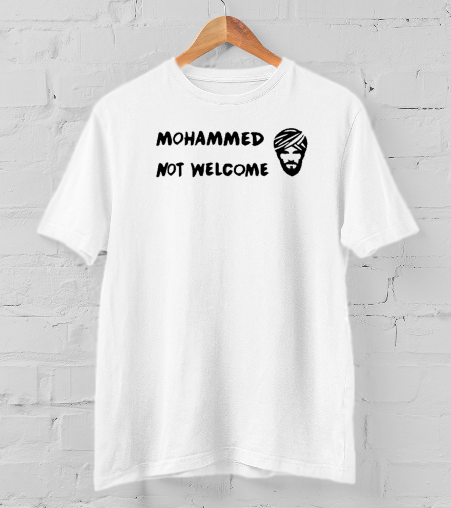 Radiogenoa Mohammed Not Welcome T-Shirt