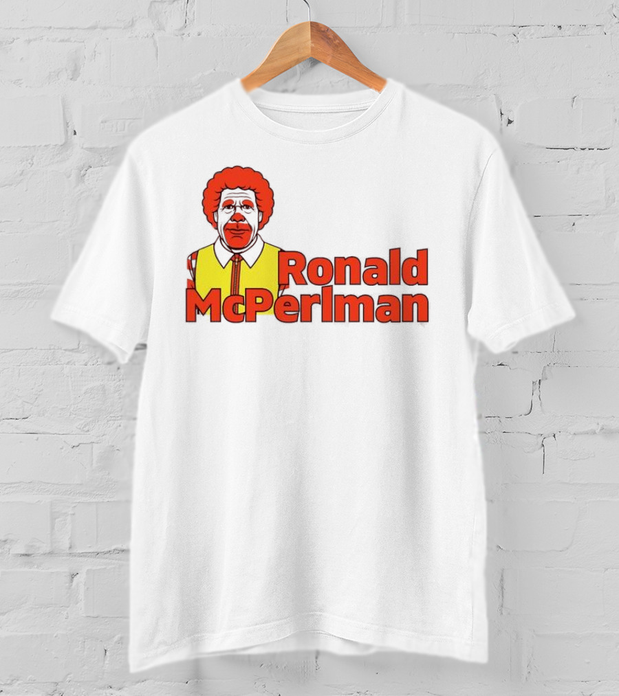 Ronald McPerlman McDonalds And Ron Perlman Crossover T-Shirt