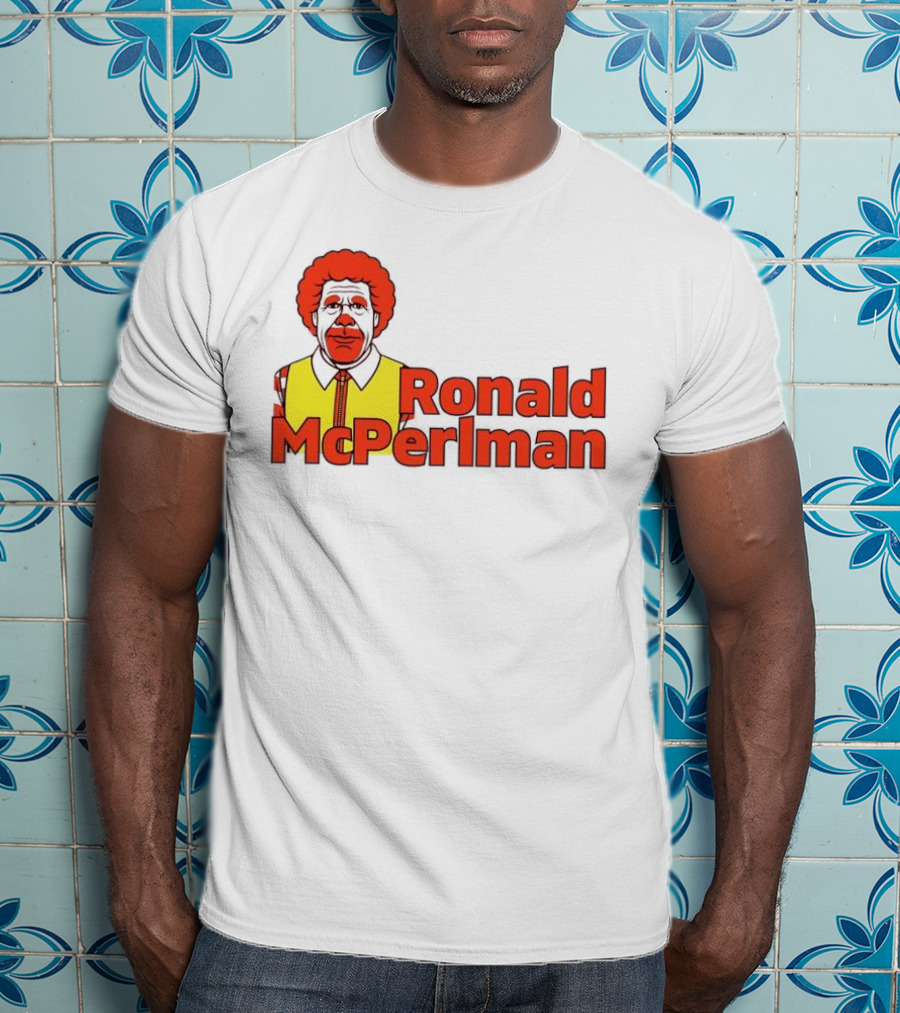 Ronald McPerlman McDonalds And Ron Perlman Crossover T-Shirt