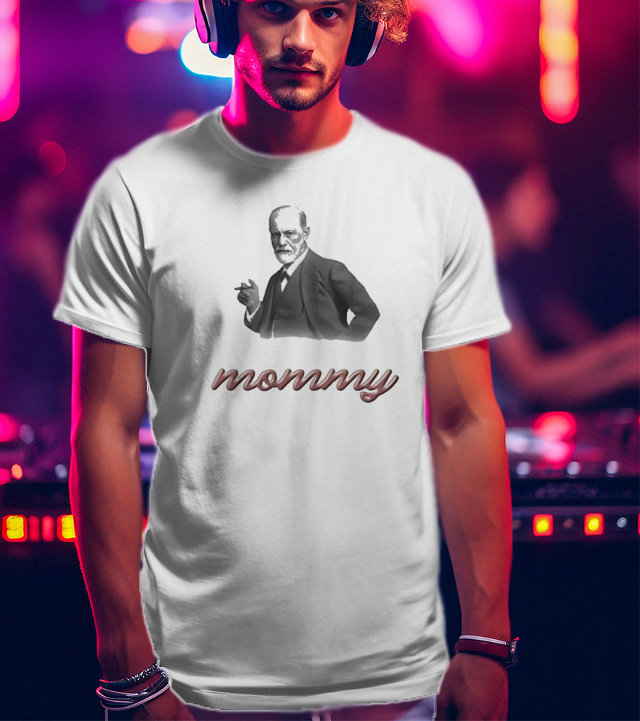 ```Freud Mommy Snazzy Seagull``` T-Shirt