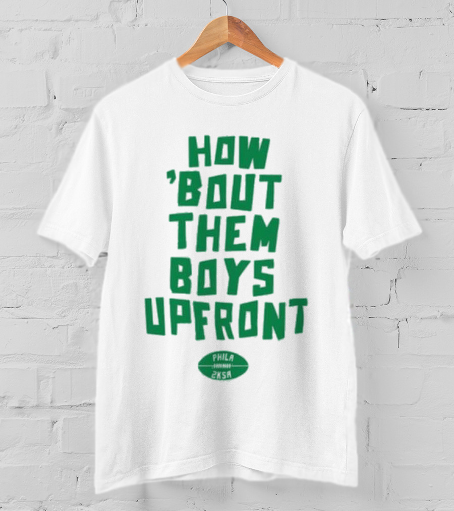 Saquon Barkley 2KSA How 'Bout Them Boys Upfront Football T-Shirt