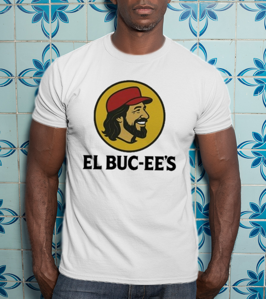 "Somos Bien Méxican Buc-ee’s Parody With Iconic Yellow Red Design" T-Shirt