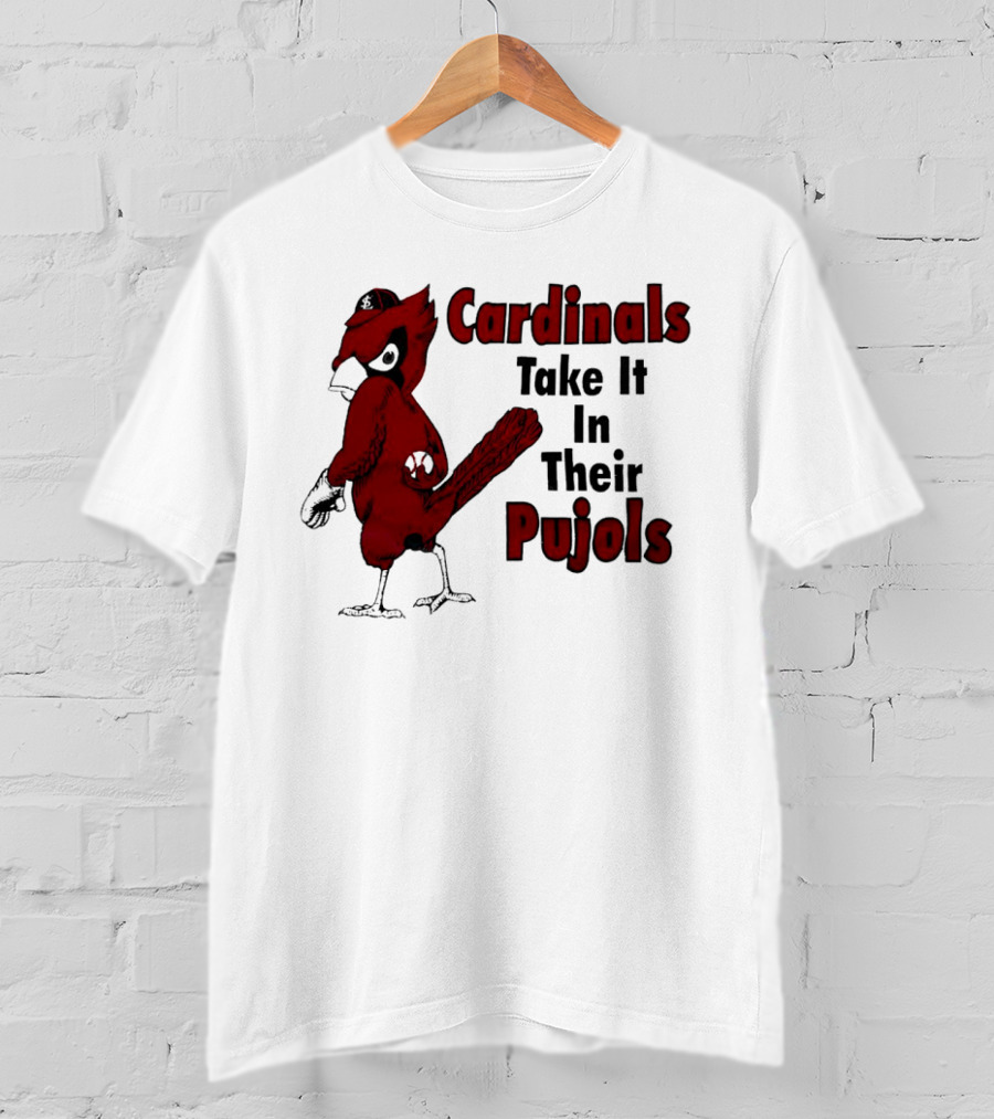 St Louis Cardinals Pujols Baseball Humor T-Shirt
