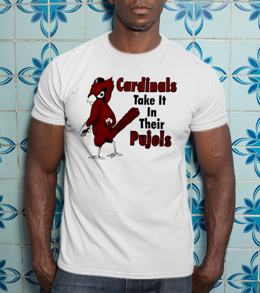 St Louis Cardinals Pujols Baseball Humor T-Shirt