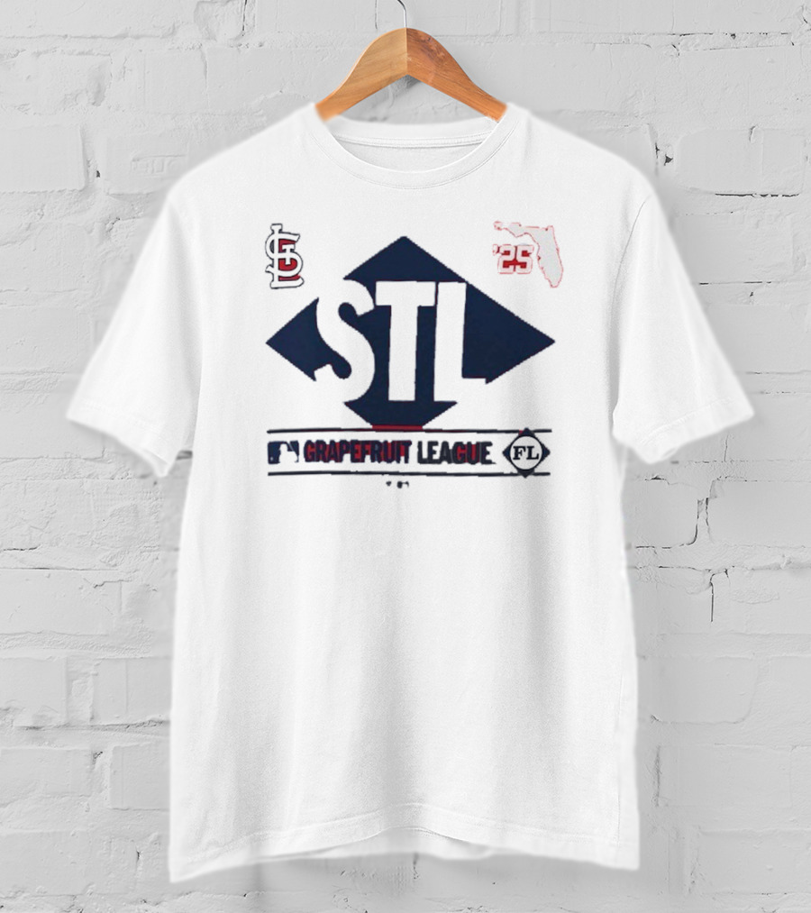 St. Louis Cardinals STL 2025 Grapefruit League Florida Spring Training T-Shirt