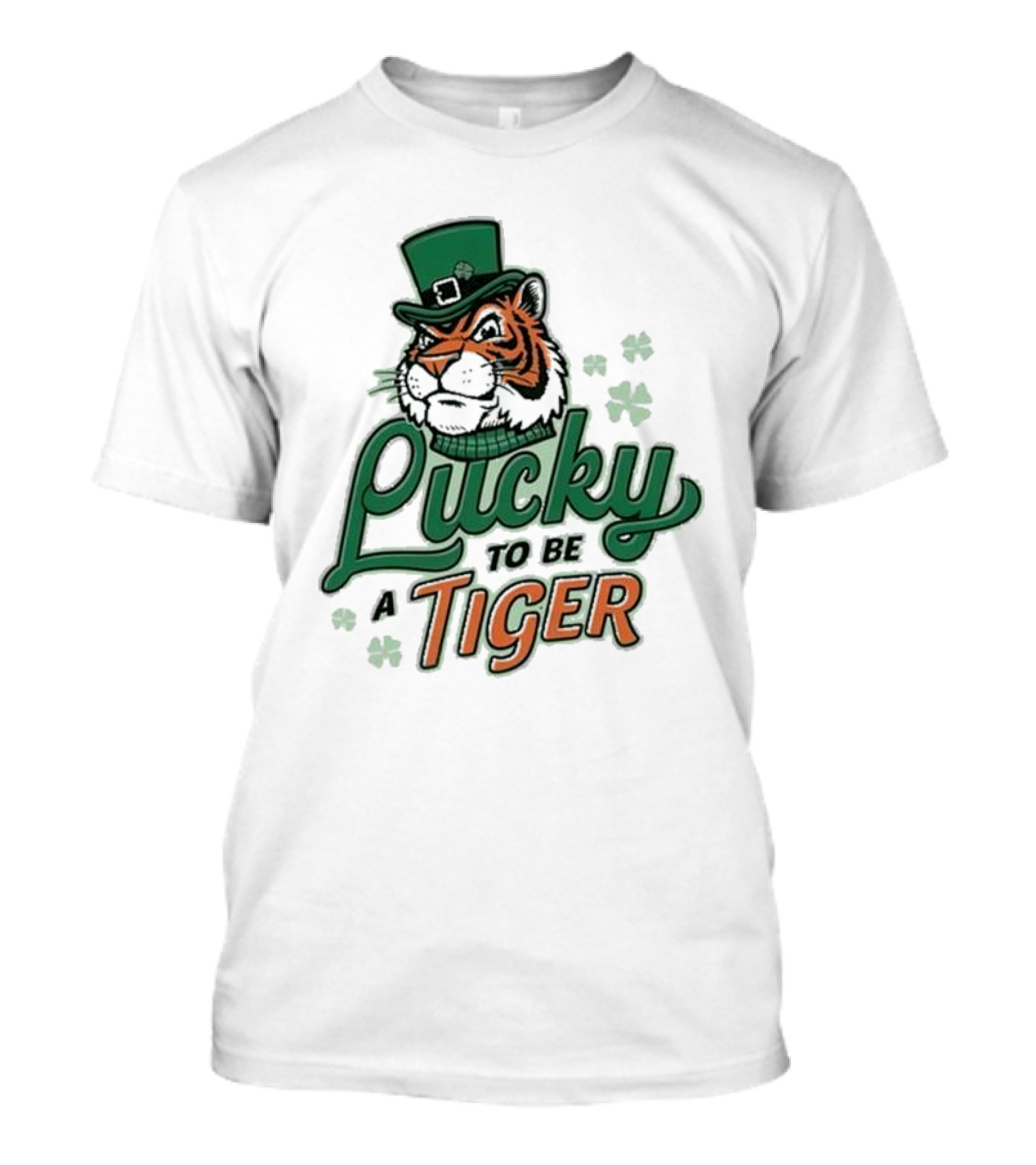 Lucky To Be A Tiger St. Patty Banks Theme T-Shirt