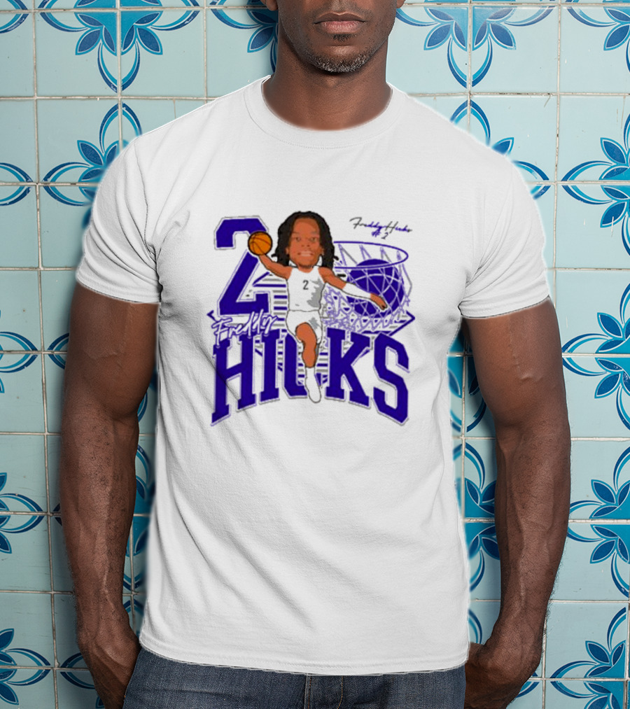 Freddy Hicks Tarleton State Basketball Number 20 T-Shirt