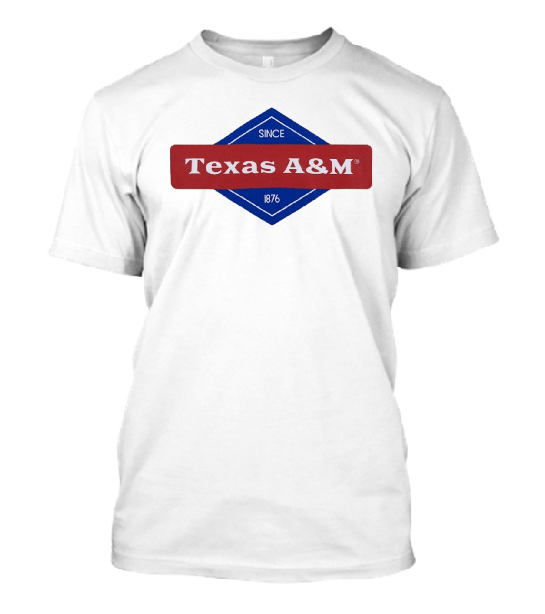 Texas A&M Since 1876 Diamond Logo T-Shirt