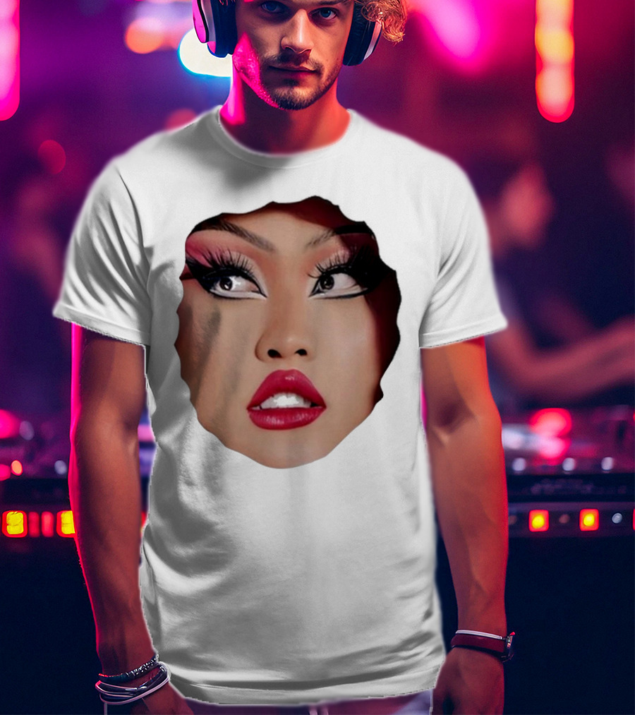 The Joella Dynasty Joella’s Hole Face Art Portrait T-Shirt