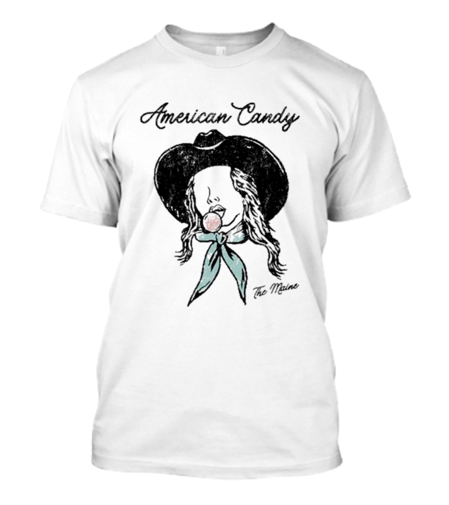 The Maine American Candy Cowgirl With Bandana And Sunglasses T-Shirt