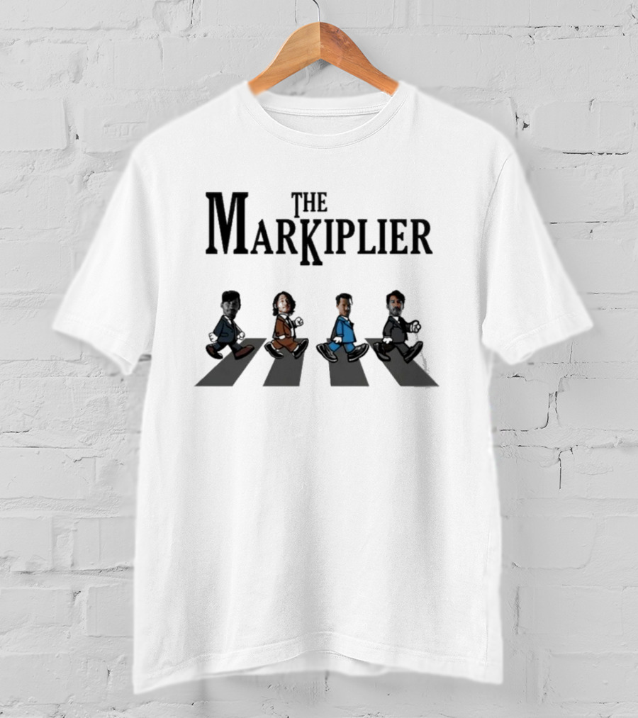 Markiplier Egos Walk Abbey Road In Iconic Tribute Style T-Shirt