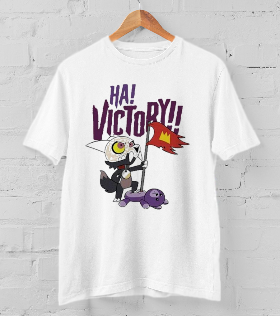 The Owl House Ha Victory King Character And Plush Toy Scene T-Shirt