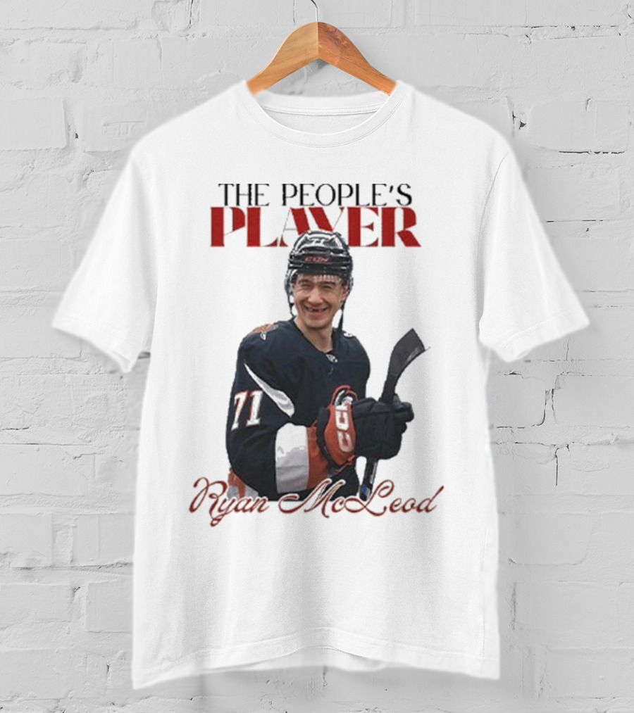 The People’s Player Ryan McLeod 71 Hockey Enthusiast T-Shirt