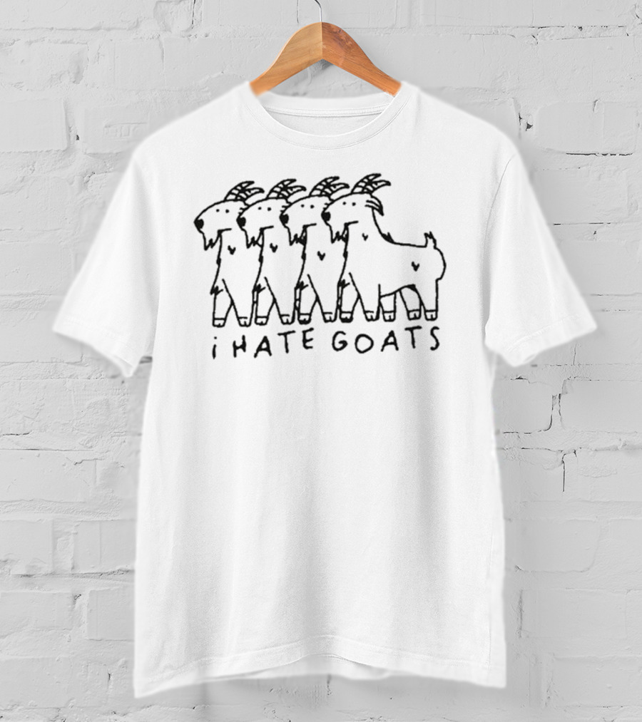 Tommyinnit Hates Goats Five Goat Sketch HA HA HA T-Shirt