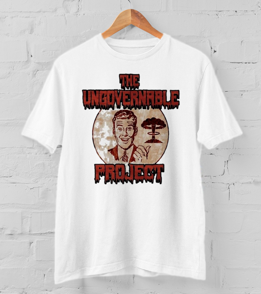 The Ungovernable Project Vintage Cartoon Nuclear Explosion T-Shirt
