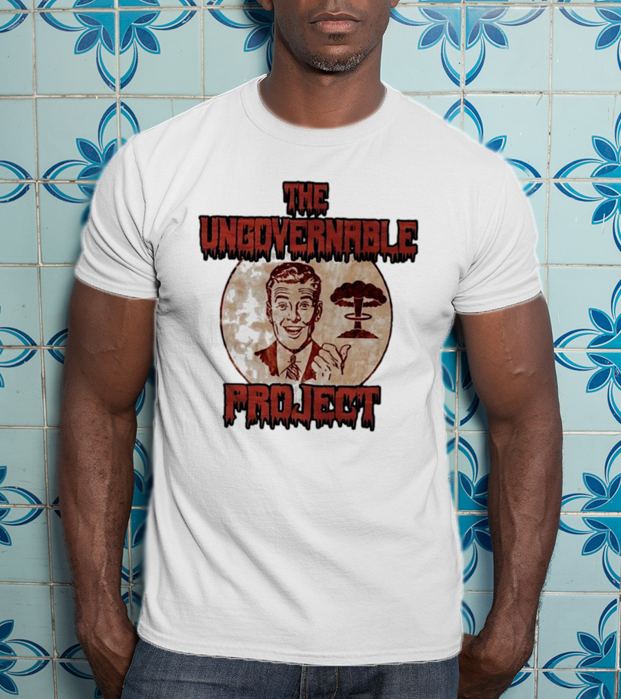 The Ungovernable Project Vintage Cartoon Nuclear Explosion T-Shirt