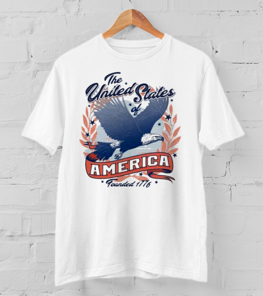 The United States America Eagle Founded 1776 T-Shirt