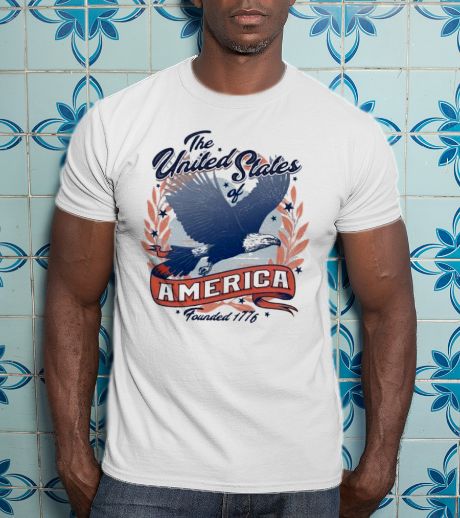 The United States America Eagle Founded 1776 T-Shirt