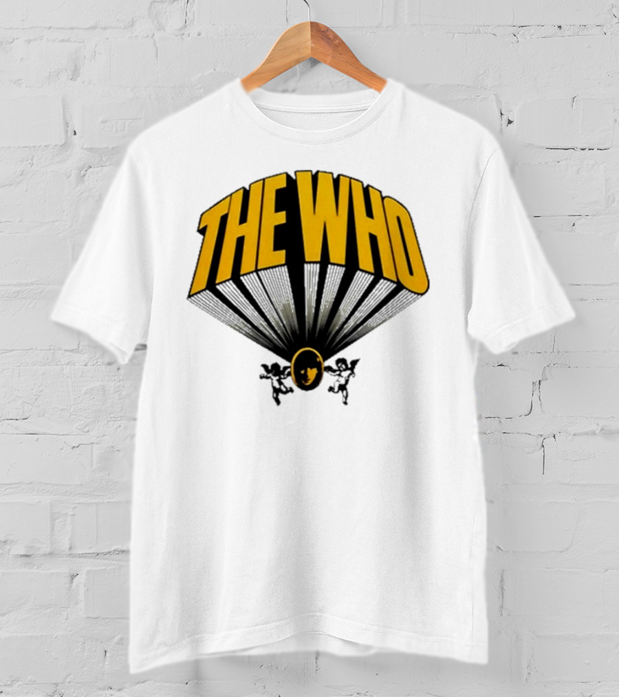The Who Drum Skin Iconic Band Logo T-Shirt