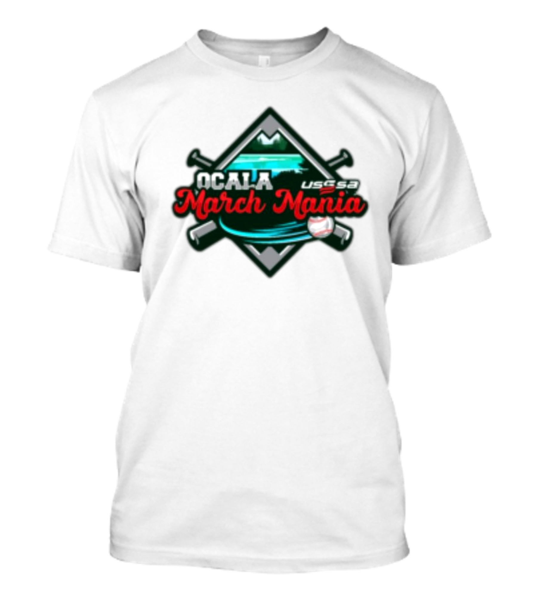 USSSA Ocala March Mania 2025 Baseball Event March 22-23 T-Shirt