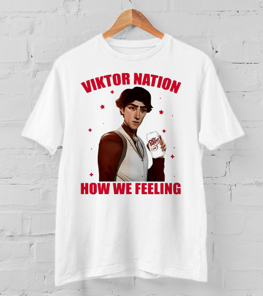 Viktor Nation How We Feeling Dr Pepper Diet Can Illustration T-Shirt