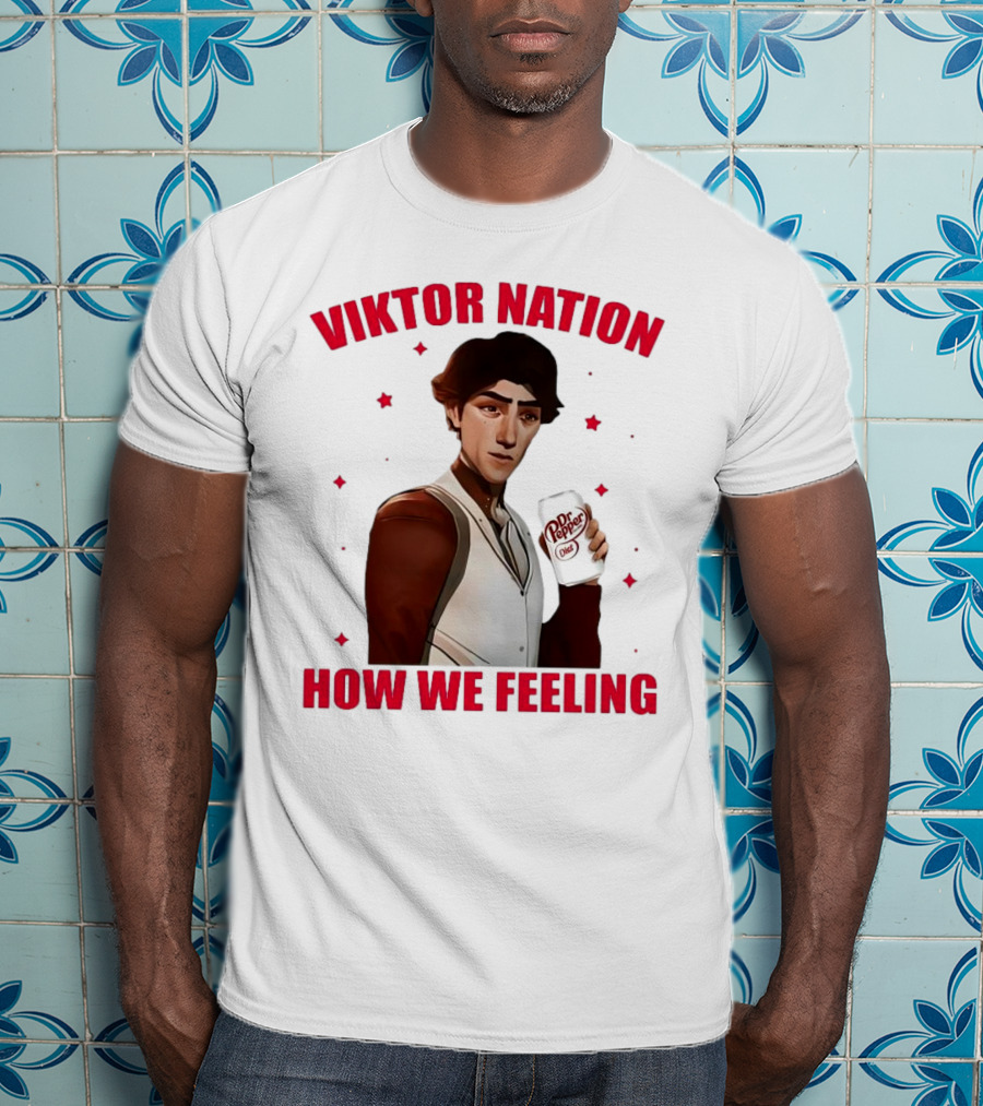 Viktor Nation How We Feeling Dr Pepper Diet Can Illustration T-Shirt