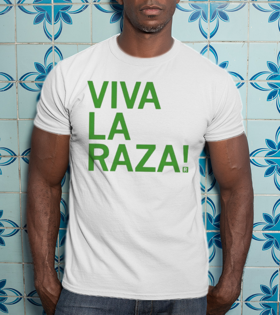 Viva La Raza Wrestling Catchphrase Tribute T-Shirt