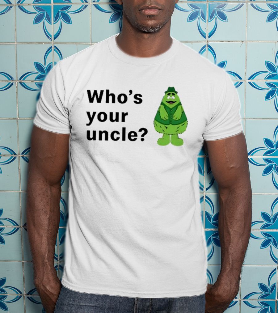 Uncle O’grimacey Who’s Your Uncle Green Character St Patrick’s Day T-Shirt