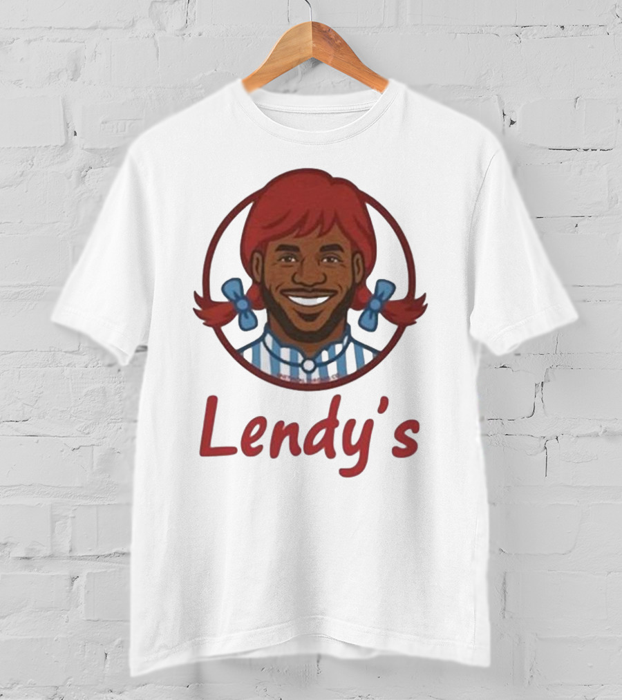 Wendy's Lendy's Lebron Parody Unethical Threads T-Shirt