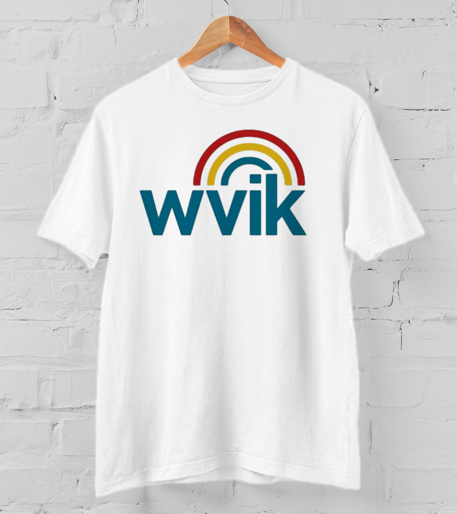 WVIK Rainbow Vintage Retro Style T-Shirt