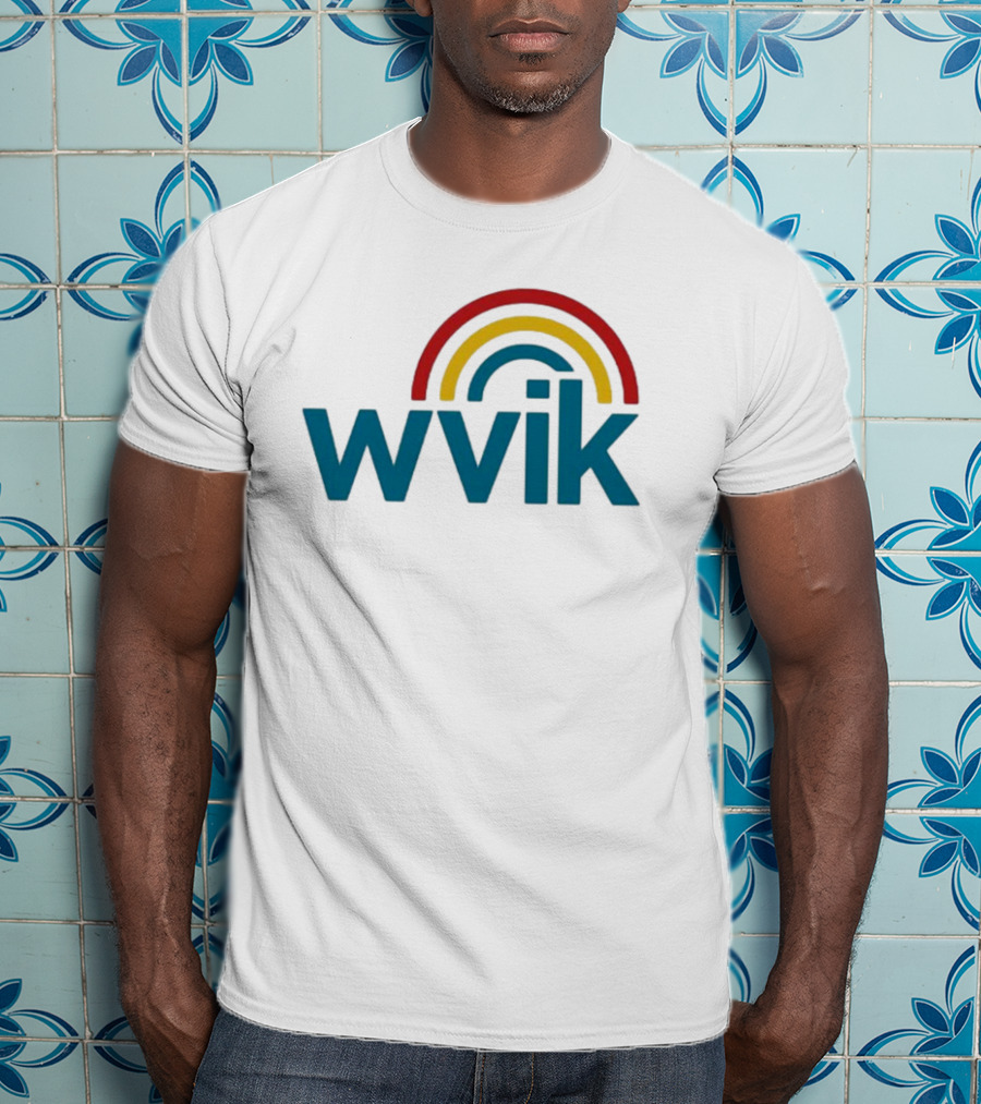 WVIK Rainbow Vintage Retro Style T-Shirt