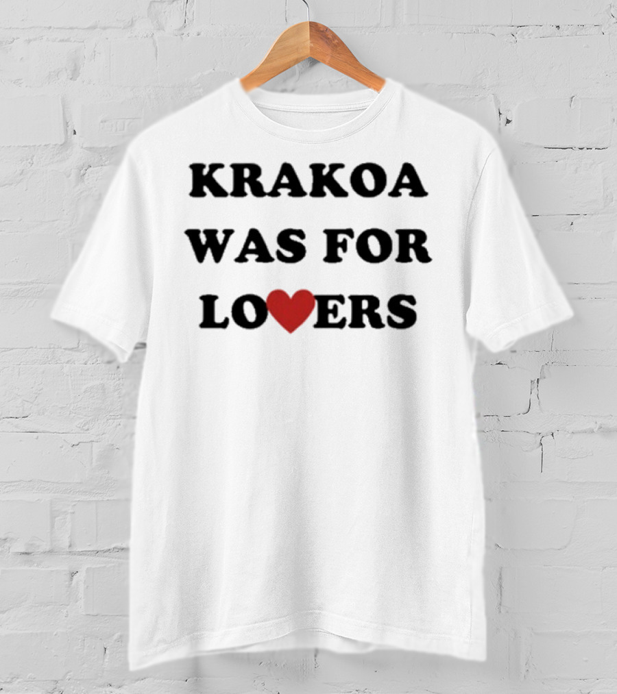 Krakoa Was For Lovers With Heart Symbol T-Shirt