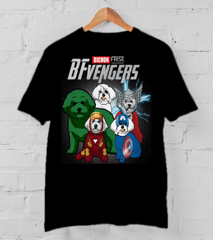 Bichon Frise BFvengers T-Shirt