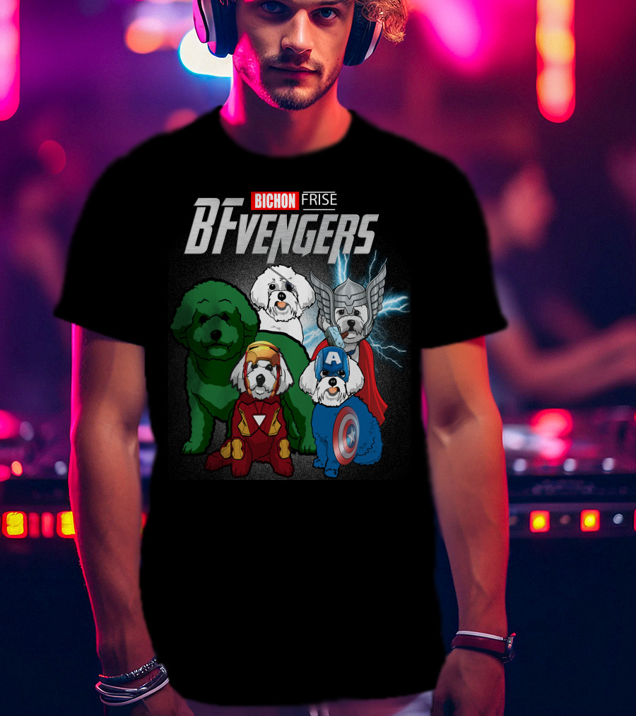 Bichon Frise BFvengers T-Shirt